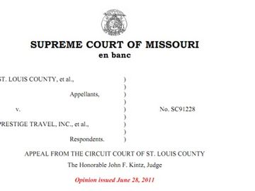 Missouri Supreme Court hands online travel agencies a hotel tax win