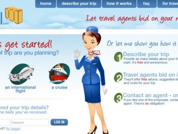 PricesForTravel wants travel agents to bid for trips via for the web