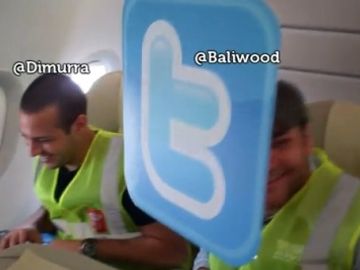 Royal Jordanian Airlines and the on-board tweetup, on the ground