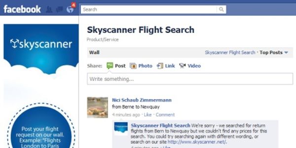 Skyscanner launches Facebook flight search, plans Singapore expansion