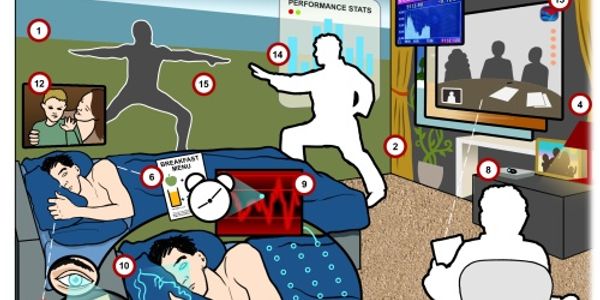 Behold the hotel room of the future, includes virtual hanky panky