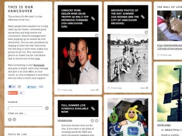 Vancouver Tourism answers riots with blogosphere outpouring