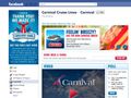 Carnival celebrates one million Facebook fans