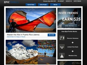 EpicThrills brings travel flash sales to extreme tours and activities