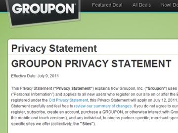 Groupon deals could be daily dish of personal information for Expedia