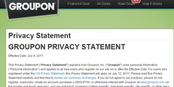 Groupon deals could be daily dish of personal information for Expedia