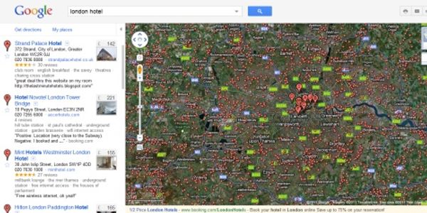 Google kills web reviews for hotels on Maps and Places