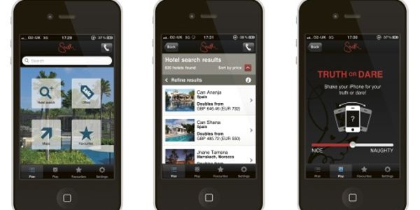 Mr and Mrs Smith brings hotel search and naughtiness to iPhone app
