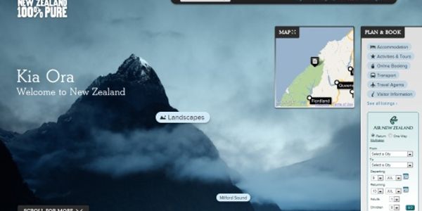 Tourism New Zealand in major online overhaul