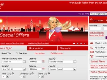 Virgin Atlantic topples British Airways in web user experience study