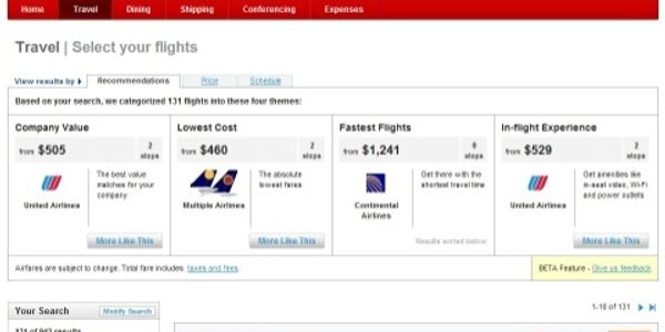 Rearden Commerce taking agony out of flight search with personalized recommendations