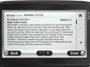 TomTom to add TripAdvisor app to car GPS navigation units