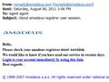 Amadeus warns agents following phishing email scare