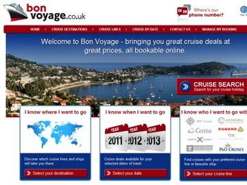 Online agency sets sail with cruise spin-off BonVoyage Online agency sets sail with cruise spin-off BonVoyage