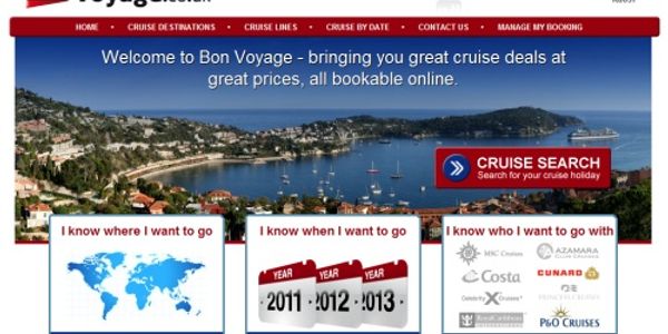 Online agency sets sail with cruise spin-off BonVoyage