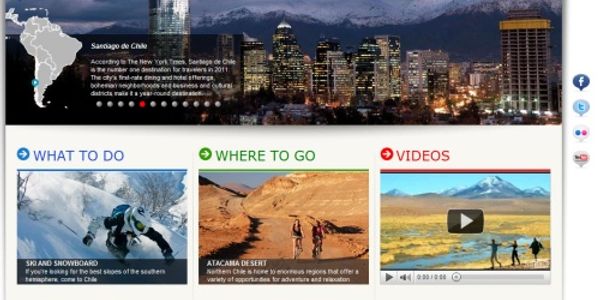 How tragedy-hit Chile is using the web for the first time to boost tourism