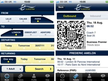 Eurostar mobile app: the hot and the not so hot