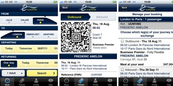 Eurostar mobile app: the hot and the not so hot