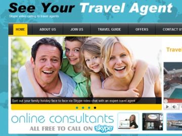 SeeYourTravelAgent puts agents in the home via Skype