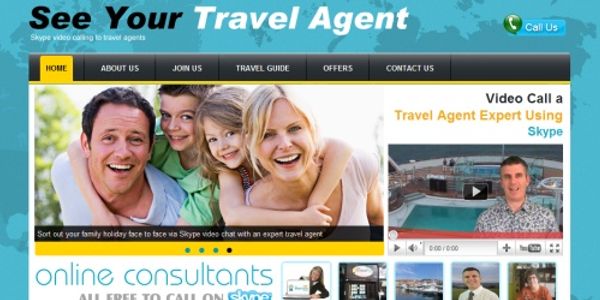 SeeYourTravelAgent puts agents in the home via Skype