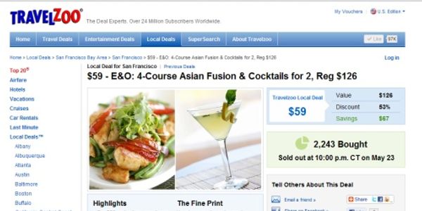 A Travelzoo Local Deal success story? Not exactly