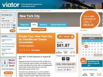 Viator joins the member-only travel deal brigade