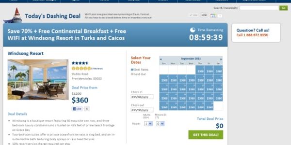 Travelocity dashes into flash sales but what was the real deal?