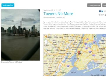 Augmented reality app to capture 9/11 anniversary stories