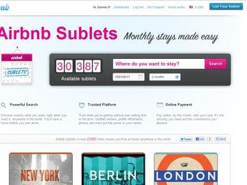 Airbnb for business travelers? Rental tools for monthly sublets introduced
