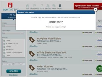 Agentstream network gets deals, brochures and ratings buttons