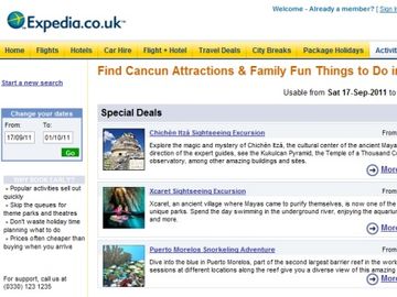 Expedia to grow tour and activity channel, no more palm trees and price points
