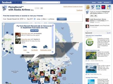 Alaska Airlines launches FlyingSocial Facebook app
