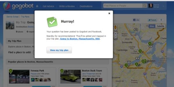 Gogobot demos Facebook travel app to Zuckerberg, likes power of new Open Graph