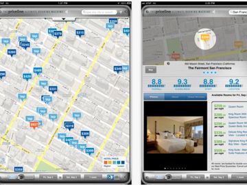 Priceline ultimately debuts iPad app with map centerpiece and in-app bookings