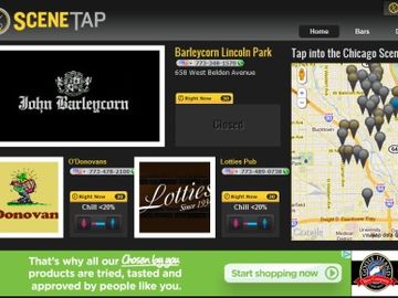 SceneTap wants to socialise bars and restaurants for travellers