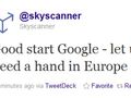 Google offered helping hand by Skyscanner to take Flight Search global