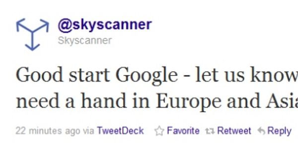 Google offered helping hand by Skyscanner to take Flight Search global