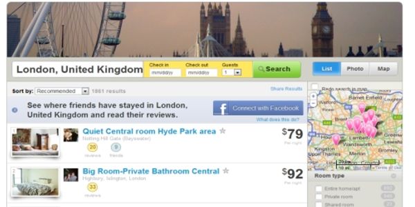 Airbnb ponders UK VAT issue