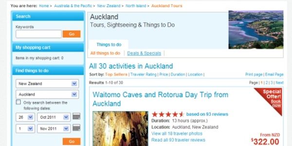 Air New Zealand taps Viator enhanced API for destination activities