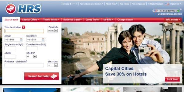 HRS takes majority stake in German online hotels service