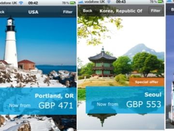 KLM lets travellers shake and pack with iPhone application