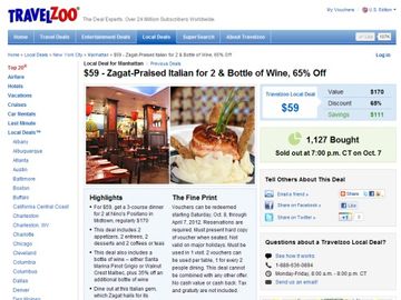 Travelzoo Local Deals -- cannibalization or intentional shift?