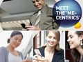 What are passengers doing on their mobile phones at airports?