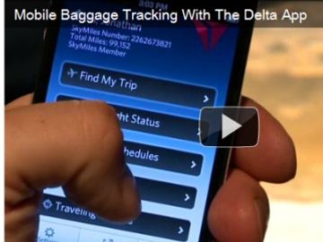 Delta Air Lines goes mobile with bag tracking
