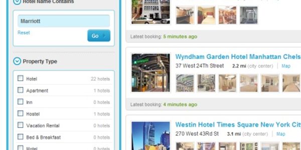 Analytics and restoring a hotel-search filter at HotelsCombined