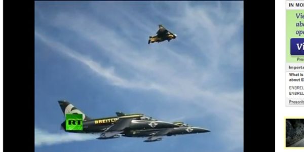It is a bird, it is a plane, no it is Jetman [VIDEO]