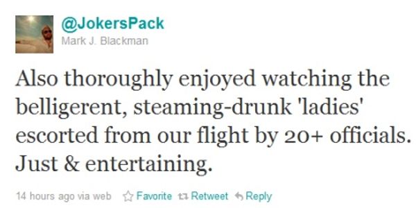 With social media, everyone now knows when you are an idiot on a plane