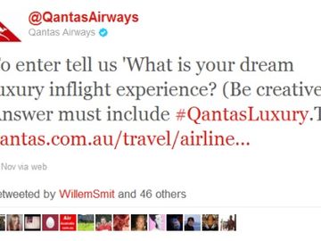 Qantas Twitter storm on #qantasluxury highlights when NOT to use social media