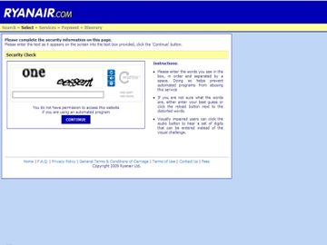 Ryanair captcha move disruptive but not impossible