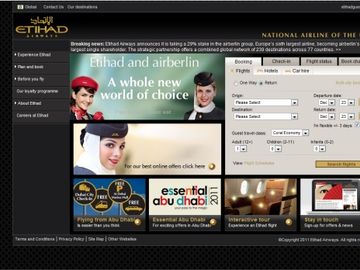 Sabre wraps up billion dollar contract with Etihad Airways